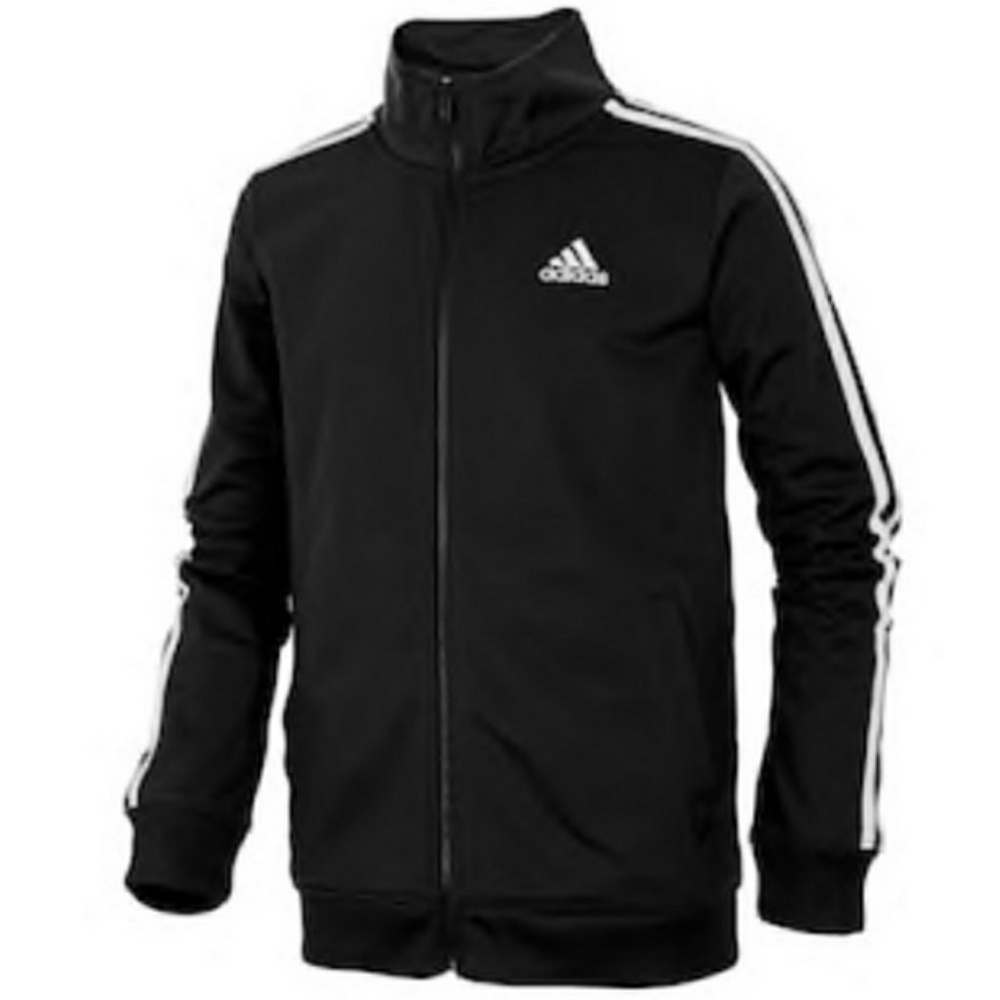 Adidas Boy's 3-Stripes Jacket Sz L